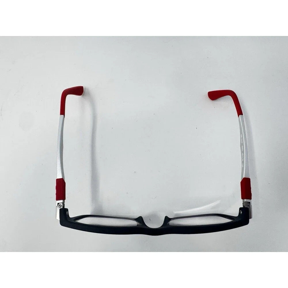 Ray-Ban RB1549 3652 Matte Black Red Eyeglass Frames 46-16-125 Authentic
